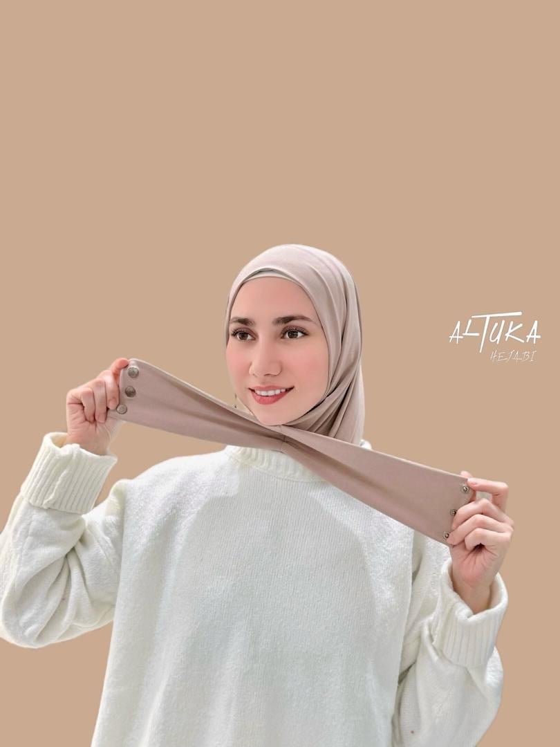 حجاب ايلينا التركي المبتكر بكبسات - ALTUKA HIJABI AJMAN CITY CENTER