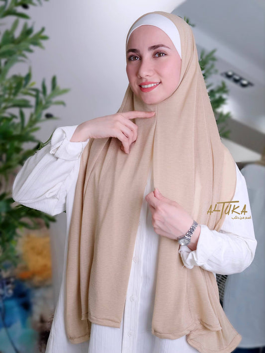 الحجاب السهل كلاسيكو كشمير - ALTUKA HIJABI AJMAN CITY CENTER