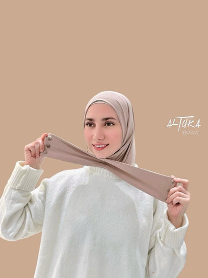 حجاب ايلينا التركي المبتكر بكبسات - ALTUKA HIJABI AJMAN CITY CENTER