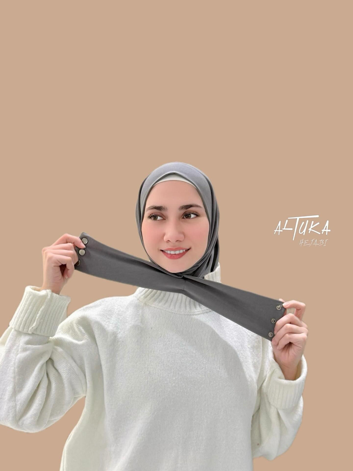 حجاب ايلينا التركي المبتكر بكبسات - ALTUKA HIJABI AJMAN CITY CENTER