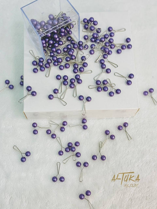pearl pin دبوس حجاب لولو - ALTUKA HIJABI AJMAN CITY CENTER