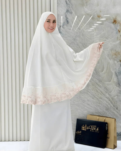 طقم صلاة قماش سويسري بدون كم - ALTUKA HIJABI AJMAN CITY CENTER
