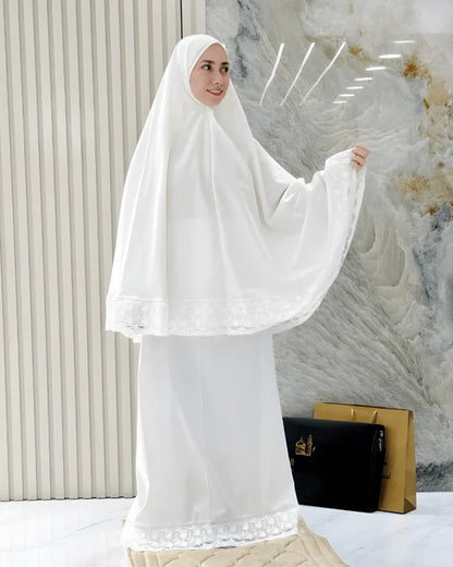 طقم صلاة قماش سويسري بدون كم - ALTUKA HIJABI AJMAN CITY CENTER